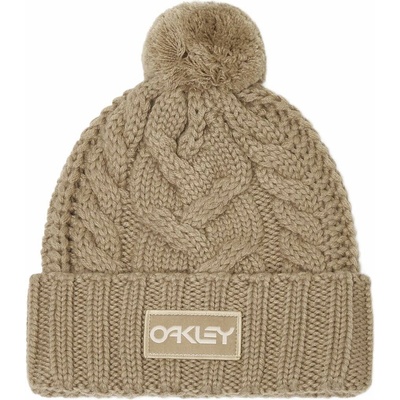 Oakley Harper Pom beanie pebble