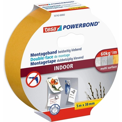 Tesa INDOOR montážna páska POWERBOND 38 mm x 5 m oranžová
