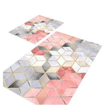 Mila Home Изтривалки за баня в комплект от 2 броя Optic4 - Mila Home (HKG-BNY-207)