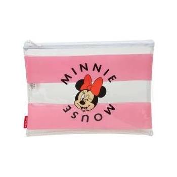 Minnie Mouse Водоустойчива Чанта Minnie Mouse Beach Розов Прозрачен