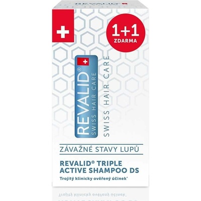 Revalid Triple Active DS šampon 150ml 1+1 Zdarma