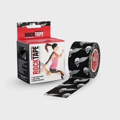 Rock Tape Tejpovací páska lebky černé 5 cm × 5 m
