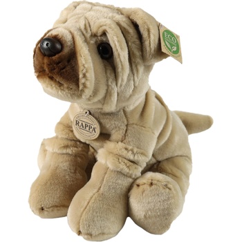 Rappa Плюшена играчка Rappa Еко приятели - Куче Шар Пей, 30 cm (242555)