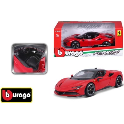 Bburago Ferrari TOP SF90 Stradale černá 1:24