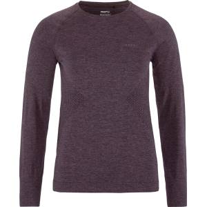Craft Дамско синтетично термобельо Craft Women's Core Dry Active Comfort L/S Synthetic base layer - Dark Plum - размер XL (114-2167-0515)