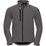 Russell Athletic 140m / Мъжко трислойно софтшел яке - титаниево xs (10140m49300)