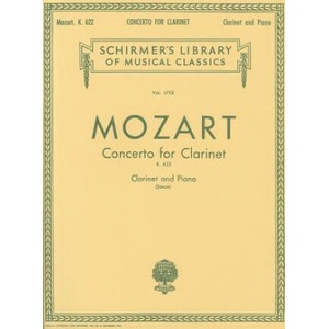 Mozart: Concerto for Clarinet, K. 622: For Clarinet and Piano | Wolfgang Amadeus Mozart, Eric Simon (1986)