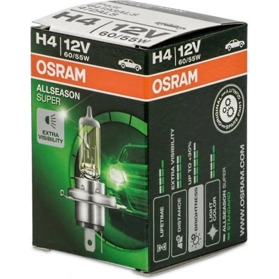 Osram Allseason Super H4 P43T 12V 55/60W 64193ALS