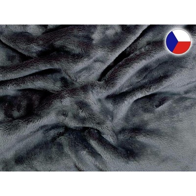 Sleep-well prostěradlo mikroflanel tmavě šedé 90x200