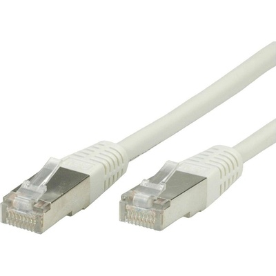 Value 21.99.0110 RJ45 CAT 5e F/UTP 10m sivý