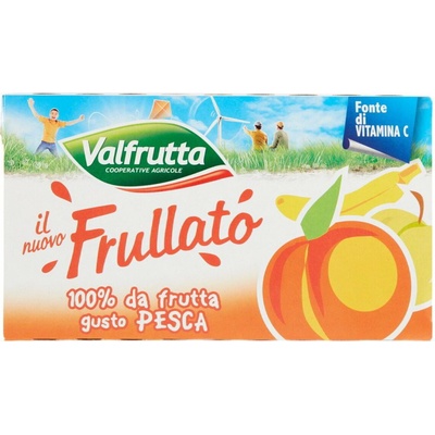Valfrutta broskyňový džús 3 x 125 ml