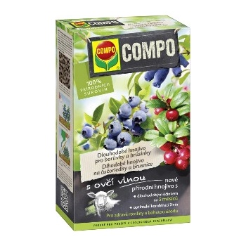Terrasan COMPO BIO hnojivo pro borvky a brusinky s ov vlnou 750 g od 179  K - Heureka.cz