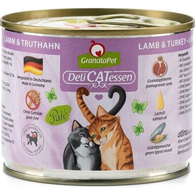 GranataPet DeliCatessen Jahňacie & morčacie 200 g