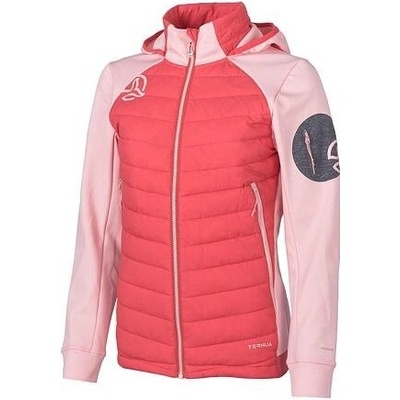 Ternua Yukkan Hybrid HOOD JKT W deep cerise