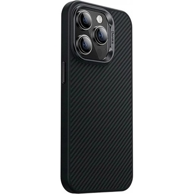 Benks MagClap ArmorPro Kevlar Metal Frame Case 600D - удароустойчив кевларен кейс с MagSafe за iPhone 14 Pro (черен)