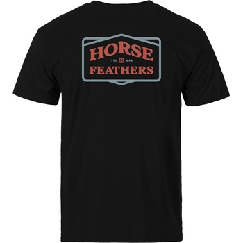 Horsefeathers Тениска Summit в черно HORSEFEATHERS Horsefeathers | Cheren | МЪЖЕ | S