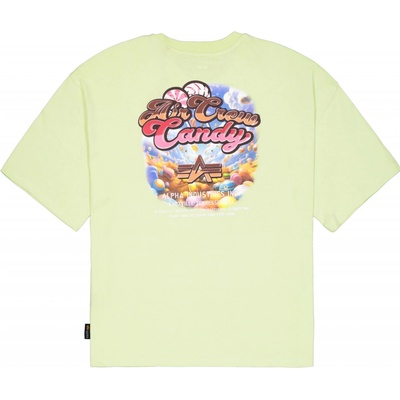Alpha Industries tričko pánske Candy crew T arctic lime