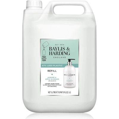 Baylis & Harding Jasmine & Apple Blossom течен сапун за ръце пълнител 5000ml
