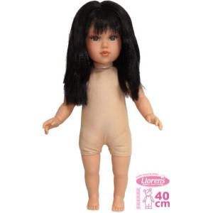 Llorens 540G GRETA - реалистична кукла с меко текстилно тяло - 40 см (4-540G)