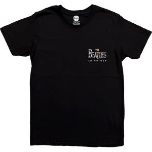 The Beatles Collage Logo Black M Риза (BEATTEE706MB02)