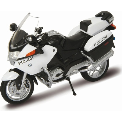 Welly Motocykel BMW R1200 RT policajný biely 1:18