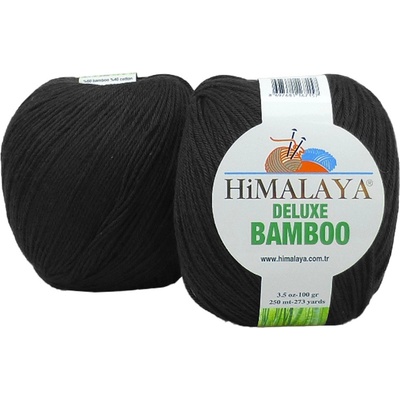 Himalaya příze DeLuxe Bamboo_124-29 černá
