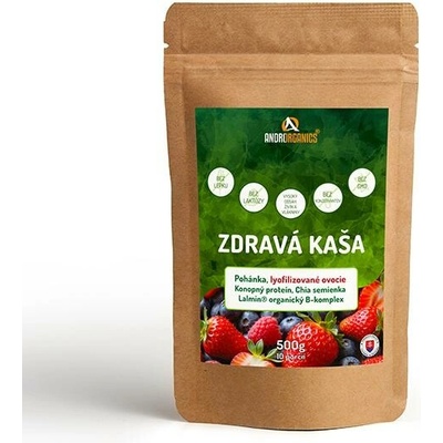 Androrganics Zdravá kaša ovocná 500 g