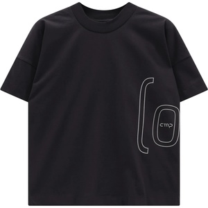CMP Дамска тениска CMP Women's Loose Fit T-Shirt - Nero / Dove Grey (916-5841-0414)