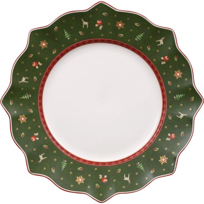 Villeroy & Boch Jedálenský tanier green, biela Toy's Delight, 28,4 cm