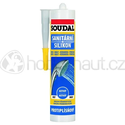 Soudal sanitární silikon 310 g bílá