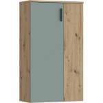 FORTE Обувница ETON дъб artisan/зелена (FR0022)
