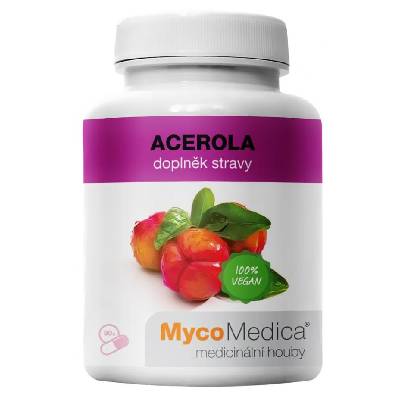 MYCOMEDICA Acerola 90 rostlinných vegan kapslí