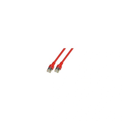 EFB-Elektronik RJ45 Patchkabel SF/UTP, Cat. 5e, PVC, CCA, 3m, rot (K5458.3) (K5458.3)