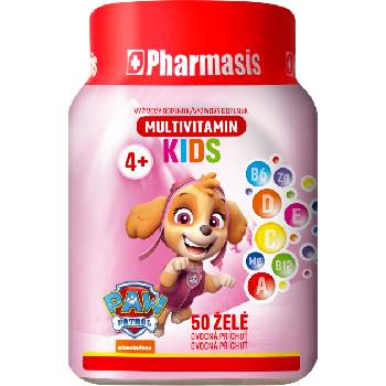 Pharmasis MULTIVITAMIN KIDS Paw Patrol Paw Patrol желе за деца, розово 250 гр