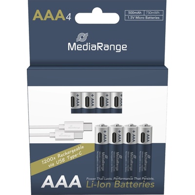 MediaRange 500 mAh MRBAT160 4ks – Zboží Mobilmania