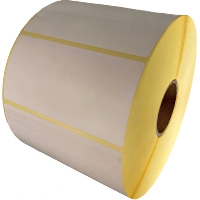 Termo Etiketa 100 mm x 50 mm, Thermo eco, Biela, Dutinka 25 mm, 1000 ks/kotúč, Permanentné lepidlo, Priemer kotúča 97 mm