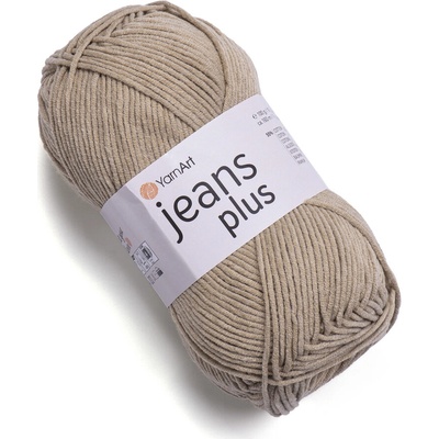 Yarn Art Jeans Plus 48 režná béžová