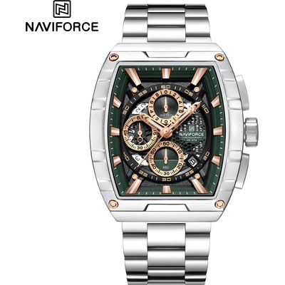 Naviforce Часовници naviforce tn-38583 - Сребристо / Зелено kp38583 (tn-38583)
