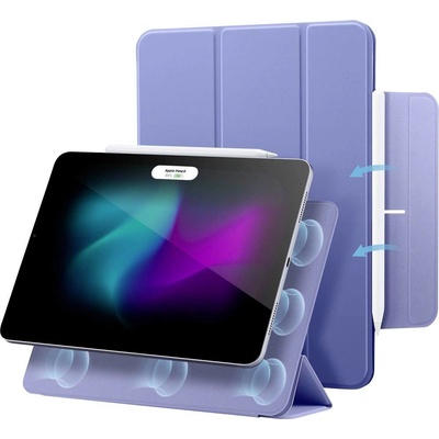 ESR Rebound Magnetic Case Compatible with iPad 11 2024 1B1960403 Lavender