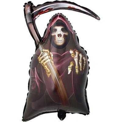 Funny Fashion Foliový balonek Halloween smrtka 70 cm