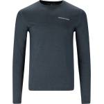 ENDURANCE Мъжка спортна тениска ENDURANCE Abdon Melange L/S Tee Sport shirt - Black Melange (216-4580-0111)