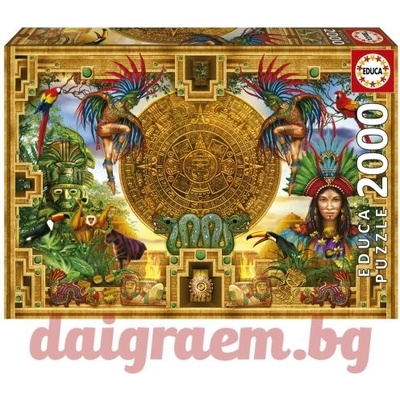 Educa Пъзел educa 19565 - 2000 части - Ацтеки и Маи (edu19565)