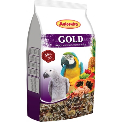 Avicentra Gold Veľký papagáj 850 g