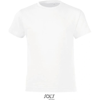 SOL'S regent fit / Детска тениска - бяла 106-116 (25118300185)