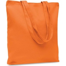 270g plátená nákupná taška, oranžová