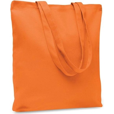 270g plátená nákupná taška, oranžová