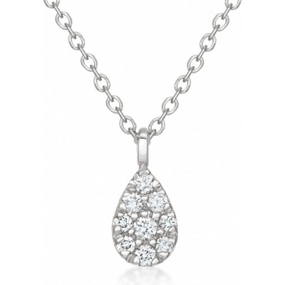 Sofia DIAMONDS zlatý náhrdelník s diamantmi CK20707731855042+3