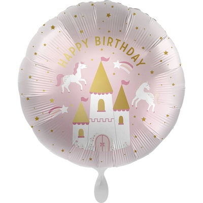 Ginger Ray Фолиев Балон "Happy Birthday" за Принцеси