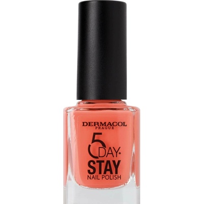 Dermacol dlouhotrvající lak na nehty 5 Days Stay 60 Coral Island 11 ml