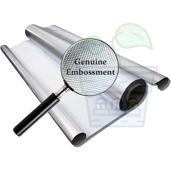 Image 1 of Диамантено отразително фолио (с бял гръб) 125μm 1.25м x 50м (ролка) (610577)